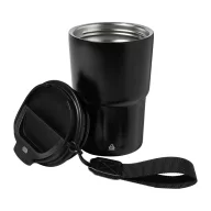   Cana termos 350 ml, Everestus, 2601E14804, Ø87x142 mm, Otel, Polipropilena, Negru