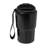   Cana termos 350 ml, Everestus, 2601E14804, Ø87x142 mm, Otel, Polipropilena, Negru
