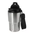 Cana termos 350 ml, Everestus, 2601E14805, Ø87x142 mm, Otel, Polipropilena, Argintiu