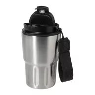   Cana termos 350 ml, Everestus, 2601E14805, Ø87x142 mm, Otel, Polipropilena, Argintiu