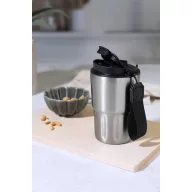   Cana termos 350 ml, Everestus, 2601E14805, Ø87x142 mm, Otel, Polipropilena, Argintiu
