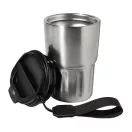 Cana termos 350 ml, Everestus, 2601E14805, Ø87x142 mm, Otel, Polipropilena, Argintiu