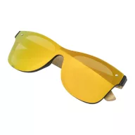   Ochelari de soare, UV400, Everestus, 2601E14827, Bambus, Rosu