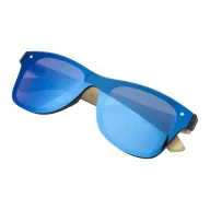   Ochelari de soare, UV400, Everestus, 2601E14826, Bambus, Albastru