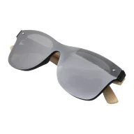   Ochelari de soare, UV400, Everestus, 2601E14828, Bambus, Argintiu