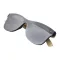 Ochelari de soare, UV400, Everestus, 2601E14828, Bambus, Argintiu