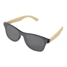 Ochelari de soare, UV400, Everestus, 2601E14828, Bambus, Argintiu