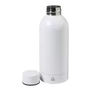 Sticla de apa 500 ml, Everestus, 2601E15191, Ø72x188 mm, Otel, Alb