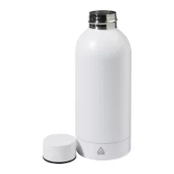   Sticla de apa 500 ml, Everestus, 2601E15191, Ø72x188 mm, Otel, Alb