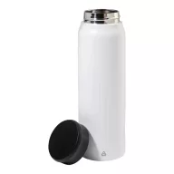   Sticla termos, Everestus, 2610E19309, 600 ml, Ø71x235 mm, Otel inoxidabil, Polipropilena, Alb