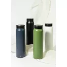 Sticla termos, Everestus, 2610E19306, 600 ml, Ø71x235 mm, Otel inoxidabil, Polipropilena, Albastru Dark