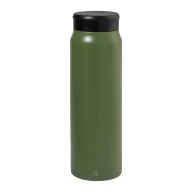   Sticla termos, Everestus, 2610E19307, 600 ml, Ø71x235 mm, Otel inoxidabil, Polipropilena, Verde