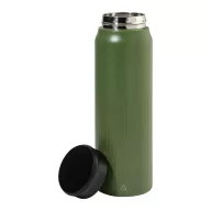   Sticla termos, Everestus, 2610E19307, 600 ml, Ø71x235 mm, Otel inoxidabil, Polipropilena, Verde