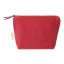Geanta cosmetice cu fermoar, Everestus, 2610E19112, 210x155x55 mm, Bumbac, Poliester, Rosu