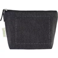   Geanta cosmetice, Everestus, 2601E14897, 210x155x55 mm, Bumbac, Poliester, Negru