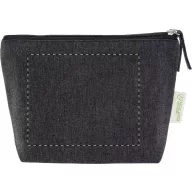   Geanta cosmetice, Everestus, 2601E14897, 210x155x55 mm, Bumbac, Poliester, Negru