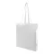 Sacosa de cumparaturi, Everestus, 2601E15061, 380x420x100 mm, Bumbac, Poliester, Alb
