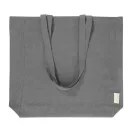 Sacosa de cumparaturi, Everestus, 2601E15054, 380x420x100 mm, Bumbac, Poliester, Gri ash
