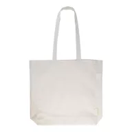   Sacosa de cumparaturi, Everestus, 2601E15062, 380x420x100 mm, Bumbac, Poliester, Natur
