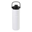 Sticla termos, Everestus, 2610E19240, 600 ml, Cu maner, Ø76x255 mm, Otel inoxidabil, Polipropilena, Alb