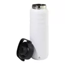 Sticla termos, Everestus, 2610E19240, 600 ml, Cu maner, Ø76x255 mm, Otel inoxidabil, Polipropilena, Alb