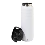   Sticla termos, Everestus, 2610E19240, 600 ml, Cu maner, Ø76x255 mm, Otel inoxidabil, Polipropilena, Alb