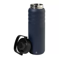   Sticla termos, Everestus, 2610E19238, 600 ml, Cu maner, Ø76x255 mm, Otel inoxidabil, Polipropilena, Albastru Dark