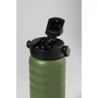   Sticla termos, Everestus, 2610E19239, 600 ml, Cu maner, Ø76x255 mm, Otel inoxidabil, Polipropilena, Verde