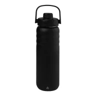   Sticla termos, Everestus, 2610E19237, 600 ml, Cu maner, Ø76x255 mm, Otel inoxidabil, Polipropilena, Negru