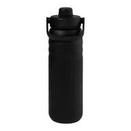   Sticla termos, Everestus, 2610E19237, 600 ml, Cu maner, Ø76x255 mm, Otel inoxidabil, Polipropilena, Negru