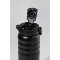   Sticla termos, Everestus, 2610E19237, 600 ml, Cu maner, Ø76x255 mm, Otel inoxidabil, Polipropilena, Negru