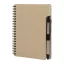 Agenda cu pix inclus, Everestus, 2601E14824, A6, Dictando, coperta cu spirala, 126x176x10 mm, Hartie, Polipropilena, Natur