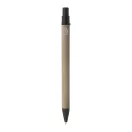 Agenda cu pix inclus, Everestus, 2601E14824, A6, Dictando, coperta cu spirala, 126x176x10 mm, Hartie, Polipropilena, Natur
