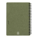 Agenda cu pix inclus, Everestus, 2601E14823, A6, Dictando, coperta cu spirala, 126x176x10 mm, Hartie, Polipropilena, Verde