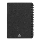 Agenda cu pix inclus, Everestus, 2601E14821, A6, Dictando, coperta cu spirala, 126x176x10 mm, Hartie, Polipropilena, Negru