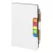 Agenda cu pix inclus, Everestus, 2601E15126, C6, Dictando, coperta standard, 115x175x12 mm, Poliuretan, Hartie, Alb