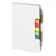 Agenda cu pix inclus, Everestus, 2601E15126, C6, Dictando, coperta standard, 115x175x12 mm, Poliuretan, Hartie, Alb