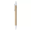 Agenda cu pix inclus, Everestus, 2601E15126, C6, Dictando, coperta standard, 115x175x12 mm, Poliuretan, Hartie, Alb
