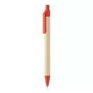 Agenda cu pix inclus, Everestus, 2601E15125, C6, Dictando, coperta standard, 115x175x12 mm, Poliuretan, Hartie, Rosu