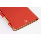 Agenda cu pix inclus, Everestus, 2601E15125, C6, Dictando, coperta standard, 115x175x12 mm, Poliuretan, Hartie, Rosu