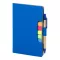 Agenda cu pix inclus, Everestus, 2601E15123, C6, Dictando, coperta standard, 115x175x12 mm, Poliuretan, Hartie, Albastru