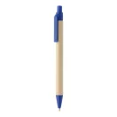 Agenda cu pix inclus, Everestus, 2601E15123, C6, Dictando, coperta standard, 115x175x12 mm, Poliuretan, Hartie, Albastru