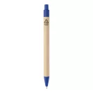 Agenda cu pix inclus, Everestus, 2601E15123, C6, Dictando, coperta standard, 115x175x12 mm, Poliuretan, Hartie, Albastru