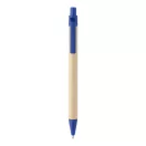 Agenda cu pix inclus, Everestus, 2601E15123, C6, Dictando, coperta standard, 115x175x12 mm, Poliuretan, Hartie, Albastru