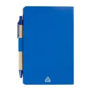 Agenda cu pix inclus, Everestus, 2601E15123, C6, Dictando, coperta standard, 115x175x12 mm, Poliuretan, Hartie, Albastru