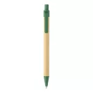 Agenda cu pix inclus, Everestus, 2601E15124, C6, Dictando, coperta standard, 115x175x12 mm, Poliuretan, Hartie, Verde