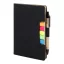 Agenda cu pix inclus, Everestus, 2601E15122, C6, Dictando, coperta standard, 115x175x12 mm, Poliuretan, Hartie, Negru