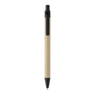   Agenda cu pix inclus, Everestus, 2601E15122, C6, Dictando, coperta standard, 115x175x12 mm, Poliuretan, Hartie, Negru