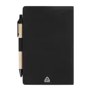 Agenda cu pix inclus, Everestus, 2601E15122, C6, Dictando, coperta standard, 115x175x12 mm, Poliuretan, Hartie, Negru