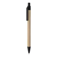   Agenda cu pix inclus, Everestus, 2601E15122, C6, Dictando, coperta standard, 115x175x12 mm, Poliuretan, Hartie, Negru